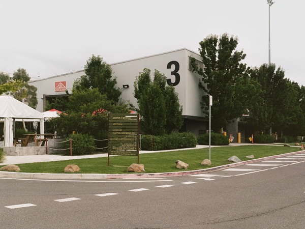 outside Dairy Road Building Capital Brewing Co Garden