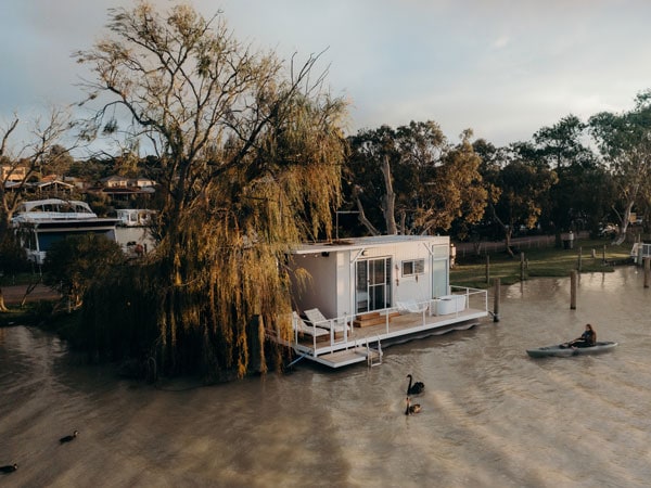 The Floathouse on the Murray River, South Australia