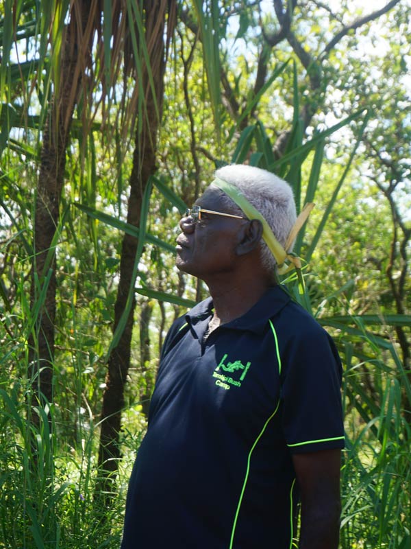 Edward Portaminni on the Tiwi Islands, NT