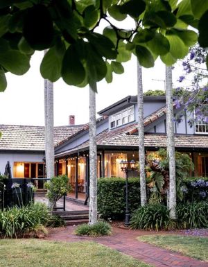 plants surrounding the exterior of Eaglemount on Tamborine