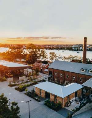 an overhead shot of Rivermakers Heritage Quarter