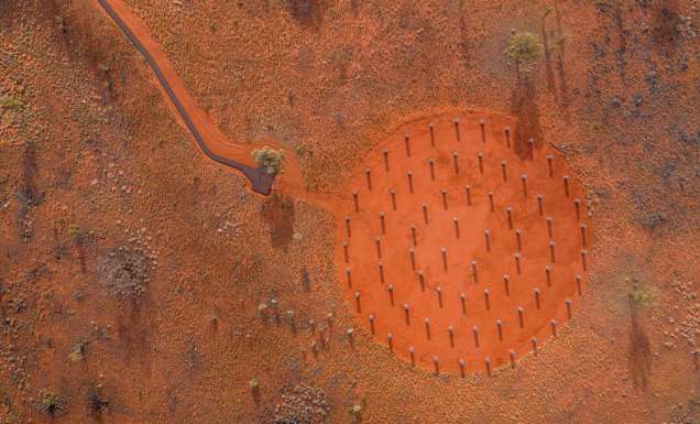 an aerial view of Kings Canyon