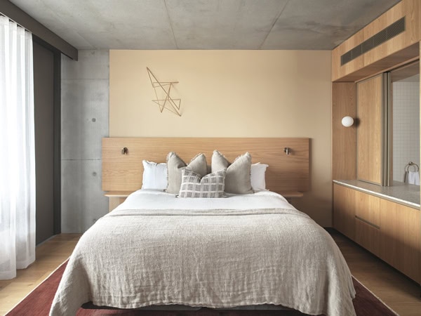 Inside the rooms at Hotel Marvell