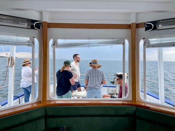 guests during the Portarlington Mussel Tour