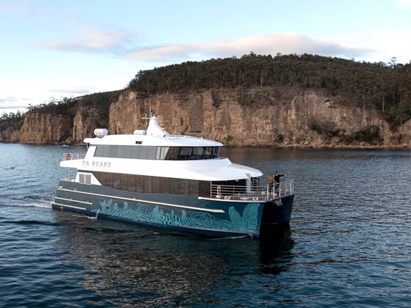 On Board expedition vessel Odalisque, TAS