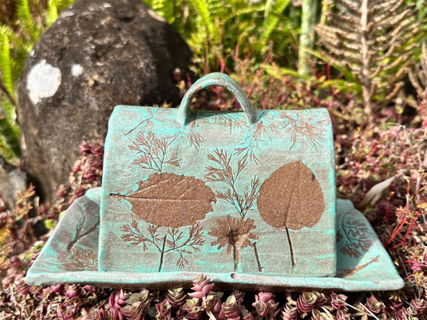 an artisan-made pottery at Mullumbimby Community Markets