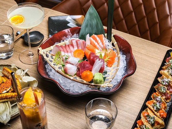 a Japanese feast at INARI