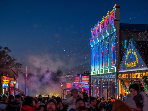 Winter Wonderlights at Sovereign Hill, Ballarat, Victoria