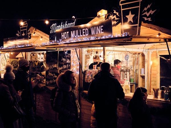 Christmas in July winter market in Canberra