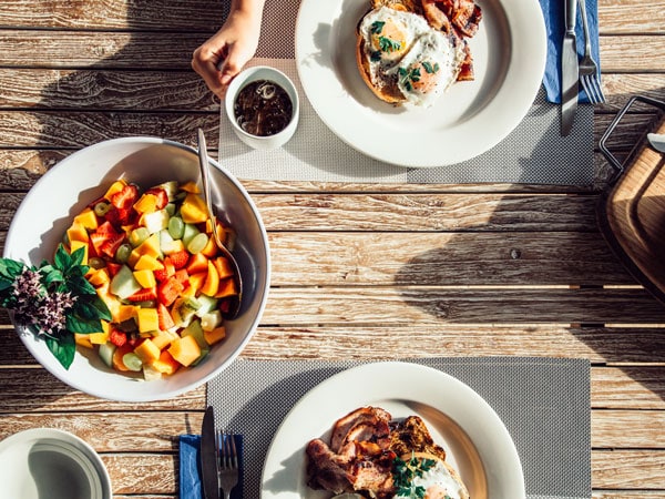 Breakfast on Dirk Hartog Island, WA