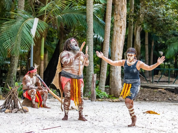 Aboriginal Culture Show at Currumbin Wildlife Sanctuary on the Gold Coast, Queensland
