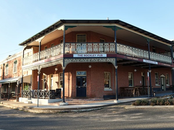 the exterior of The Rockley Pub, Rockley, NSW