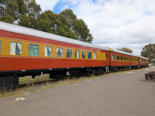 the Kiama picnic train wagon