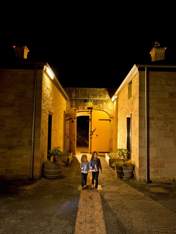 kids exploring around Old Mount Gambier Gaol