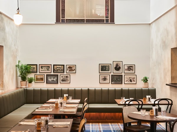 the dining interior of Portalington Grand Hotel, Bellarine Peninsula, Vic