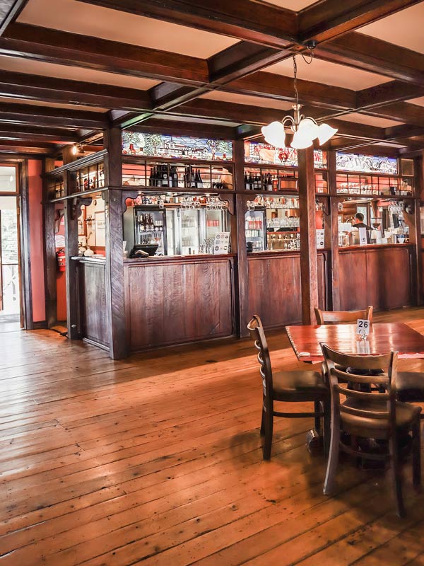 Interior of St Bernard's pub in Queensland