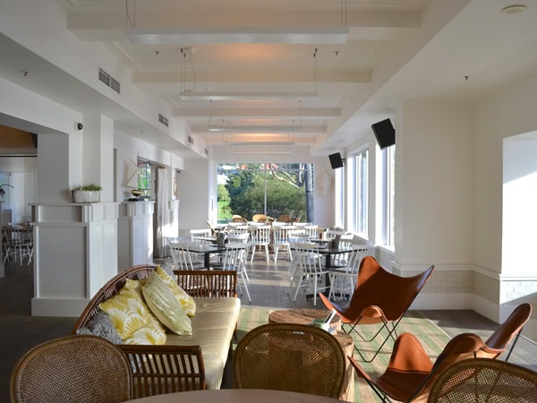 the sunset room at Watsons Bay Boutique Hotel