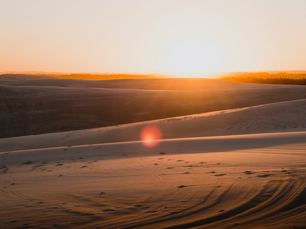 Stockton Sand Dunes in Port Stephens