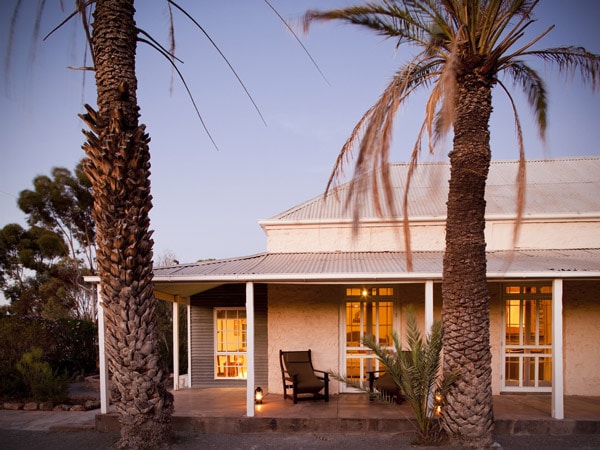 the property exterior of Arkaba Homestead