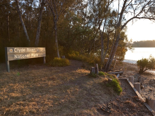 the Clyde River National Park near Batemans Bay