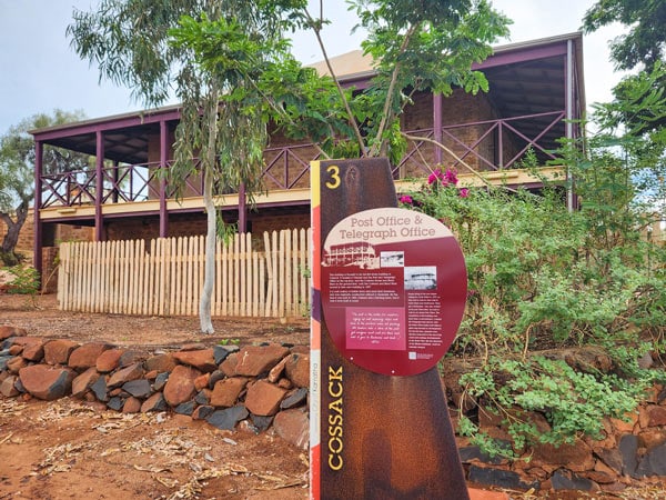 the building of Cossack Post and Telegraph Office, Cossack ghost town, WA