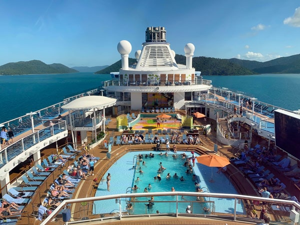 fun in the sun on Quantum of the Seas in the Whitsundays