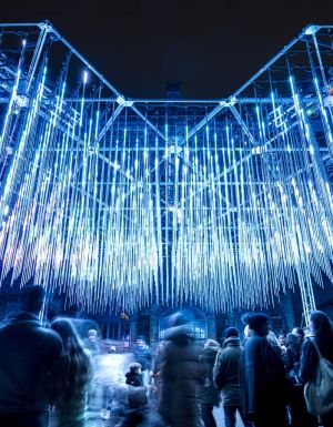 City Lights SomniUS by illumaphonium at Illuminate Adelaide 2025