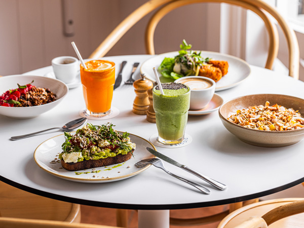 breakfast favourites at Diggies Kiama