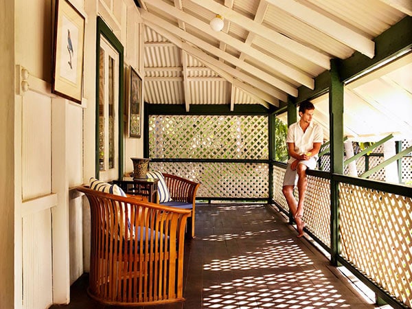 deck at Pinctada McAlpine House