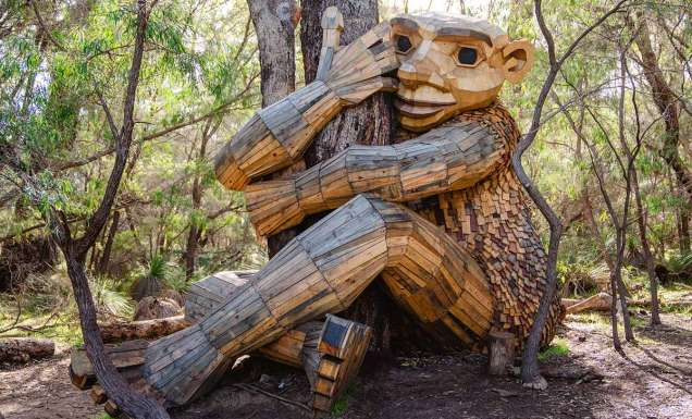 Jyttes Hytte, giants of mandurah