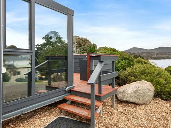 the glamtainer at NRMA Jindabyne Holiday Park