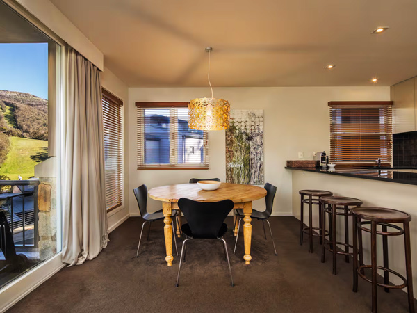 the apartment interior of Snowman 4, Thredbo accommodation