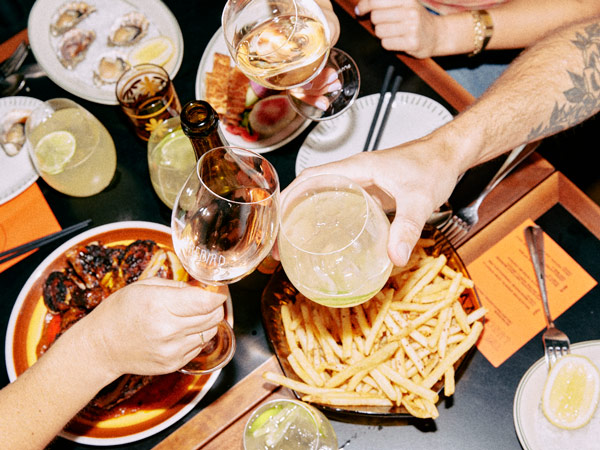 bottomless brunch at Firebird, Prahran