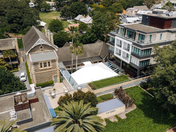 The Sebel Kiama from above