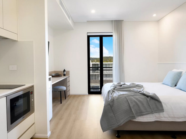an ocean-view room at Nova Kiama