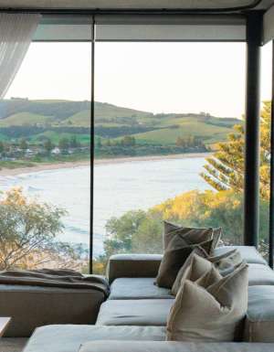 coastal views from the Bunker House, Kiama accommodation