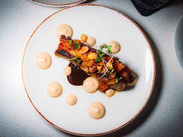 pork belly at La Mesa, Palm Cove