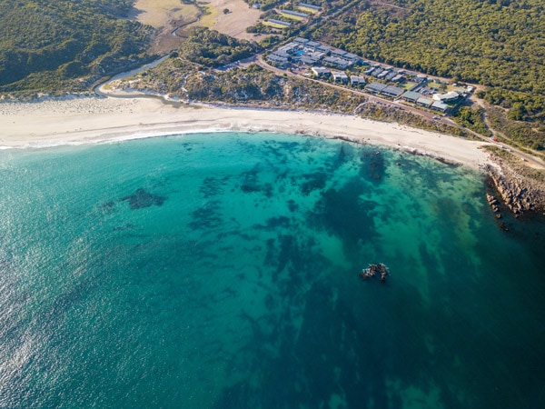 an aerial view of Smiths Beach Resort
