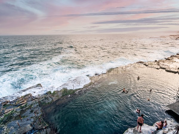 The Bogey Hole in Newcastle, NSW