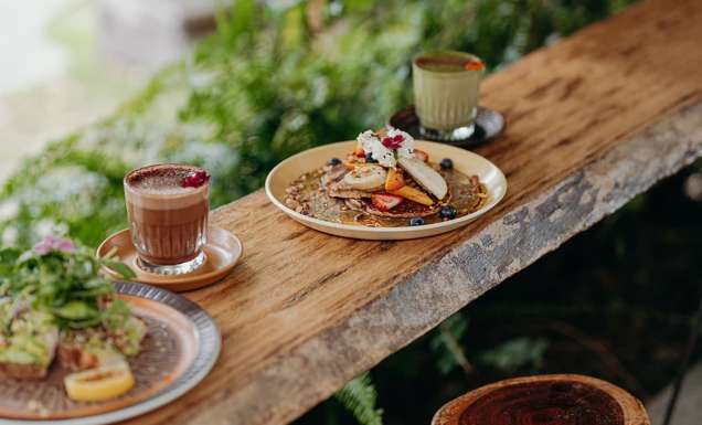 Folk cafe in Byron Bay, NSW
