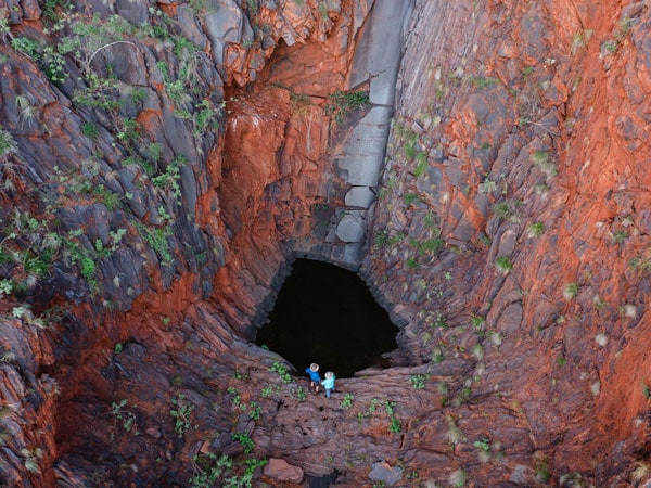 an aerial view of Cheela Plains Station