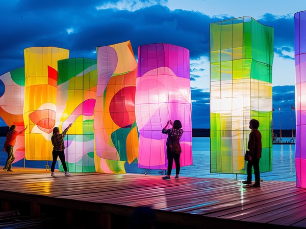 Art installation at Sydney Fringe Festival