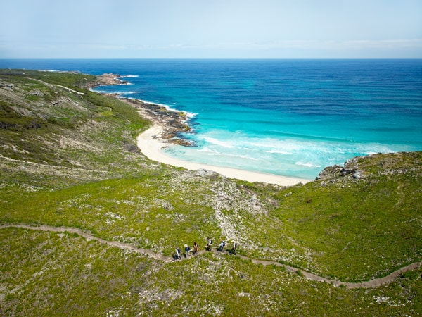 an aerial view of Leeuwin- Naturaliste Ridge