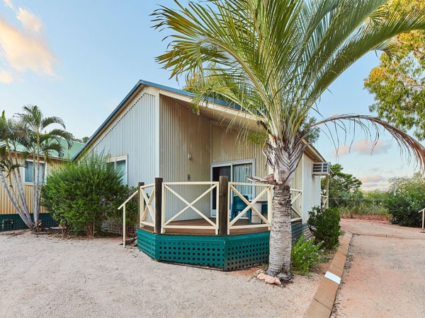 a cabin at RAC Cable Beach Holiday Park, Broome