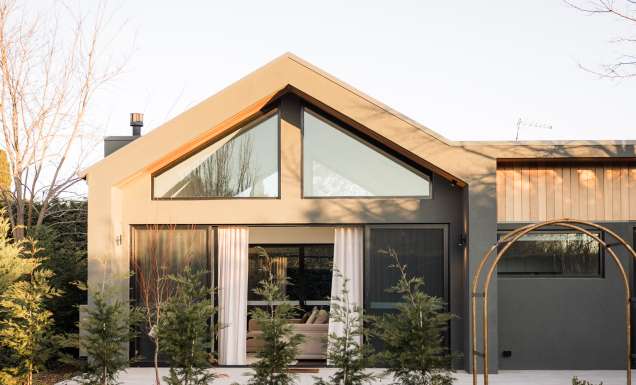 the exterior of Beltana Farm Cottage