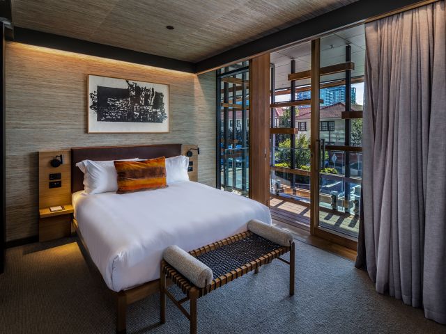 the bedroom at Ovolo Nishi