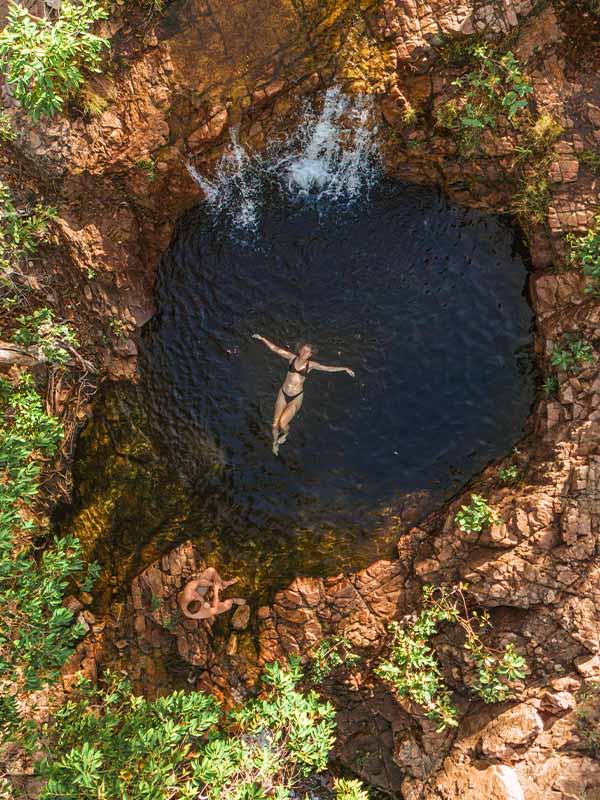 Litchfild National Park swimming