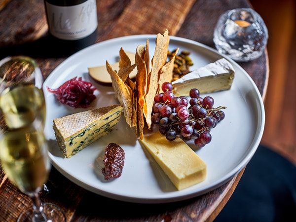 The cheese board at Bartholomew's Newcastle