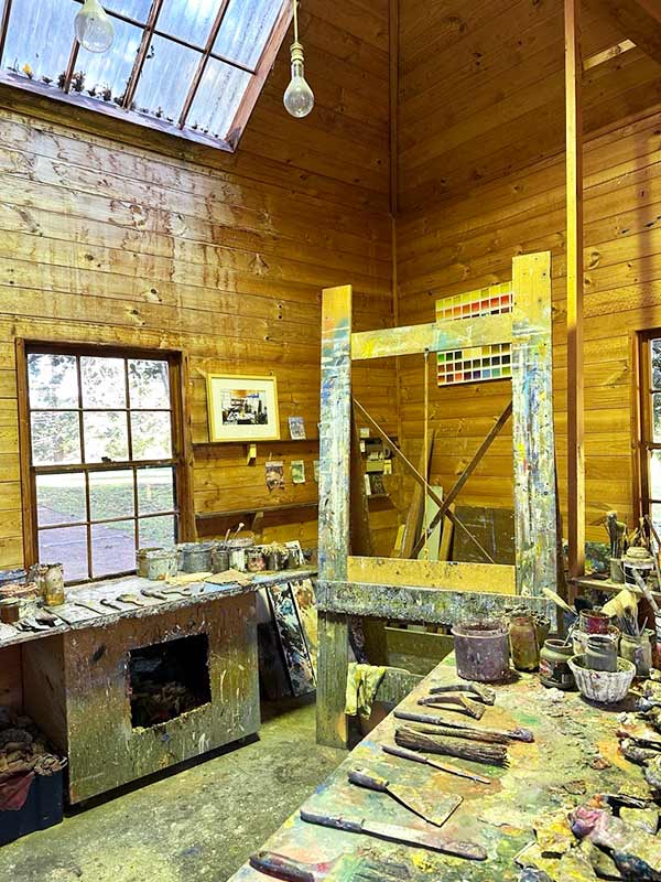 arthur boyd's art studio at bundanon