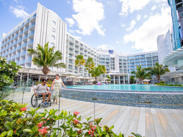 the pool at Crystalbrook Riley, Cairns hotels